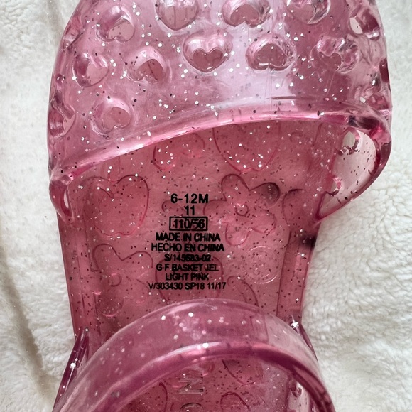 Infant Jelly Sandals NWOT - Picture 3 of 3